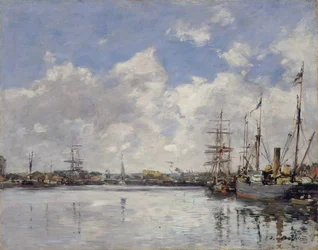 Le Havre, přístav, 1884