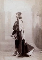 Francouzský komik Dauvillier, kolem roku 1900, foto: Eugene Pirou
