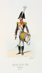 Strážci brány, bubeník, 1814-15