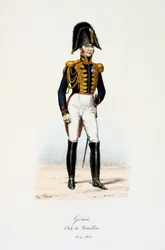Inženýři, velitel praporu, 1814-30