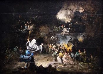 Sobota, asi 1865 (olej na dřevě)