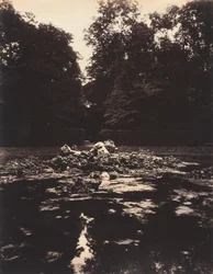 Versailles, fontána Enceladus