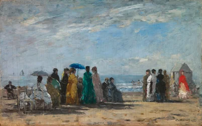 Pláž v Trouville