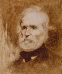 Portrét Louis-Auguste Blanqui 1805-1881, c. 1880.