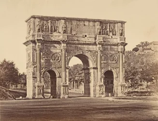 Konstantinův oblouk, 1848-52.
