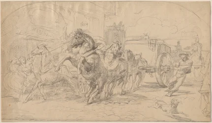 Runaway Carriage, 30. léta 19. století.