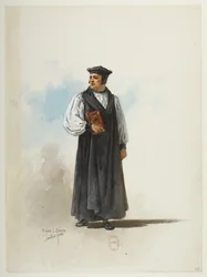 Btv1b84558104 35 - Saint-Saëns - Jindřich VIII - Maquettes de costumes - Lacoste - 35. Kostýmy