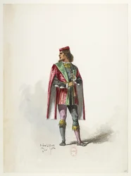 Btv1b84558104 69 - Saint-Saëns - Jindřich VIII - Maquettes de costumes - Lacoste - 67th Costume