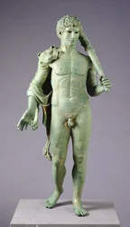 Mladistvý Herkules (pozlacený bronz) (viz také 288280-83 a 307558-59)