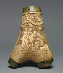 Prášková baňka, cca 1550-80