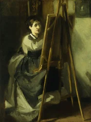 Mladý žák; Mladý žák, kolem roku 1870