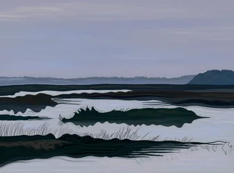 Low Country, Blufton, Jižní Karolína, 2025 (digitální umění)