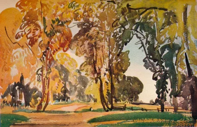 Betchworth Lane, říjen 1917.