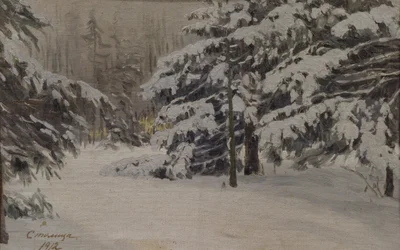 Zima na ostrovech Petrohrad, 1912