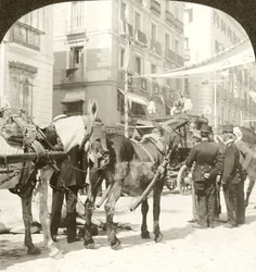 State Coach, Calle Mayor, Madrid.