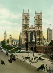 Westminsterské opatství, c1900.