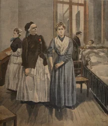 Čestný kříž pro Madamoiselle Bottard, ilustrace z 