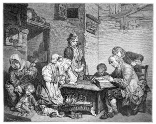 „Čtení Bible, 1885.