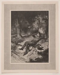 Ilustrace pro C. Hauch, "The Miled"