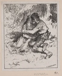 Ilustrace k "Zajíci pastýřského krále"