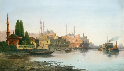 Pohled na Konstantinopol
