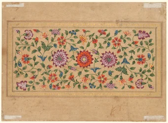 Scrolling Floral Vines, 1755.