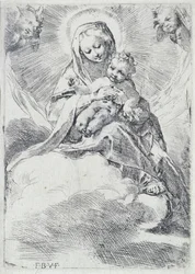 Madonna v oblacích