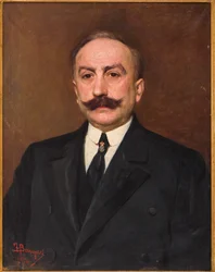 Portrét muže, Federico Bernagozzi (olej na plátně)