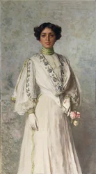 Portrét Giulie Triccy od Federica Andreottiho
