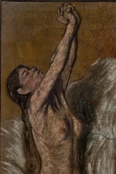 Nahá dívka, detail