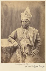 Moostafor Ali Khan z královské rodiny Oudh