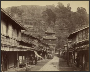 Temple Street, čtvrť Native Town, Nagasaki