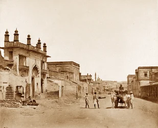 Cesta, kterou generál sir Henry Havelock vstoupil do rezidence, Lucknow