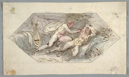 Apollo stahuje Marsyas