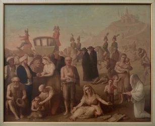Vittorio Emanuele I. vjíždí do Janova