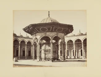 Káhira. Mešita Muhammada Alího, fontána pro omývání, Egypt
