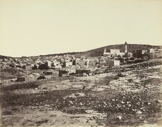 Panoramatický výhled na Hebron