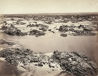 První katarakta Nilu, přijatá v Phyloe, Egypt
