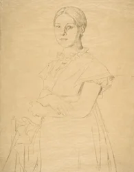 Madame Grangerová, po Ingresovi, 1867.
