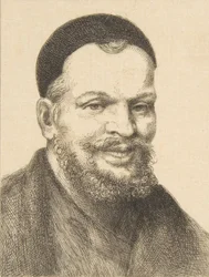 Portrét Rabelais, 1868.