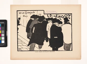 Ed Sagot--Lovers Of Prints (dřevěný tisk)