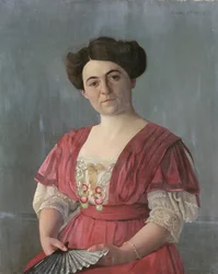 Portrét paní Haasen, 1908