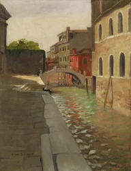 Rio della Salute, Benátky, kolem roku 1902