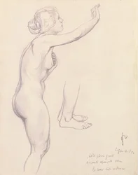 Studie pro Persea a Andromedu, 1918