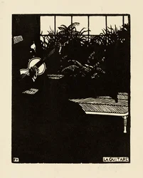 Kytara, ze série "Hudební nástroje", V, 1897