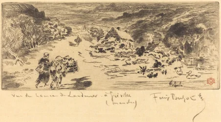 Vjezd do Landemer Hague, c. 1873.