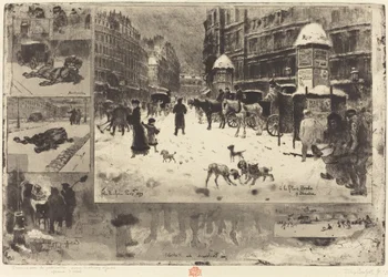 Zima v Paříži Zima v Paříži, 1879.