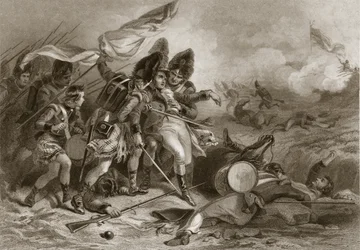 Smrt Pakenhamu v bitvě u New Orleans, hospoda. 1860