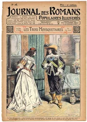 Římský seriál: „Tři mušketýři“ od Alexandra Dumase (1802-1870). Král Ludvík XIII. (1601-1643) oznamuje rakouské královně Anně (1601-1666), že na ples pořádaný na radnici bude muset nosit diamantové cvočky. V „“ Le Journal des roman