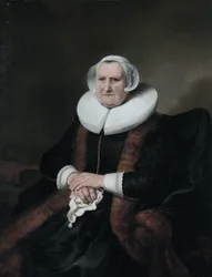 Portrét Elisabeth Jacobsdr. Bas (1571-1649)